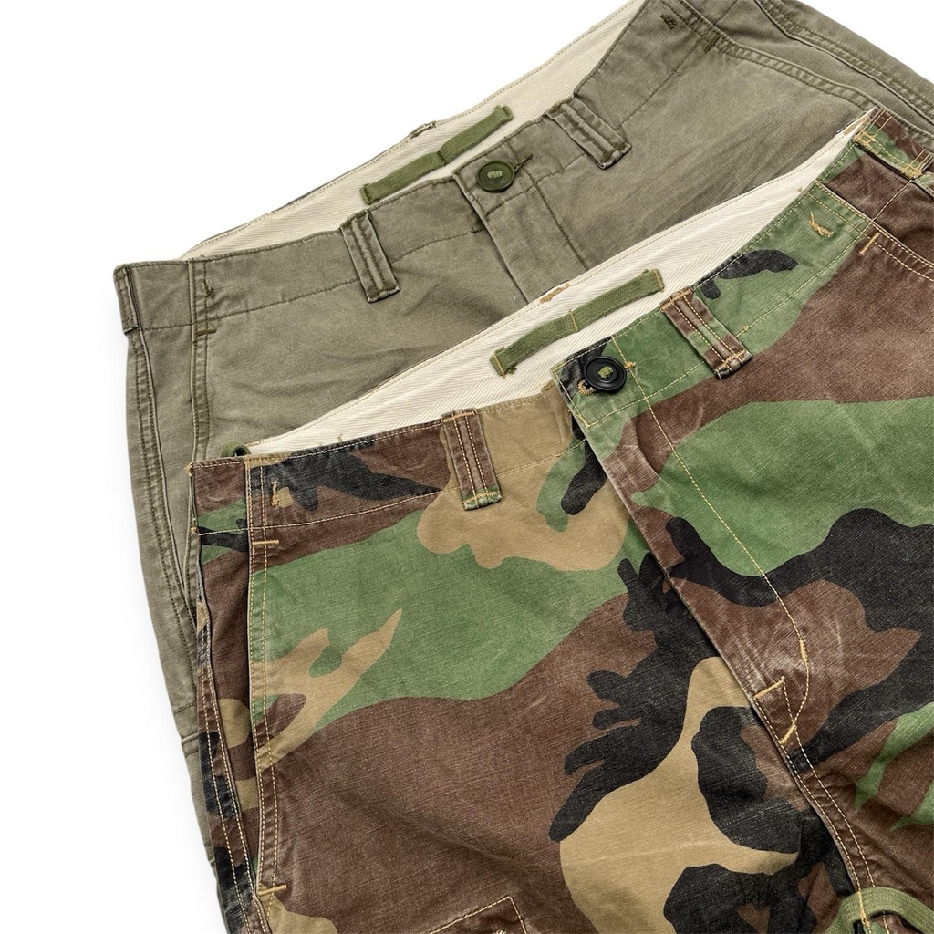 P*lo RALPH LAUREN CARGO PANTS | สินค้า LONG TROUSERS (BIG BUTTON) 2 สี VARIANTS