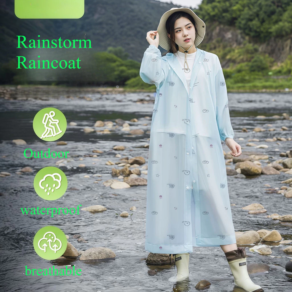 เสื้อกันฝนผู้หญิง แบบพกพา thumbnail 3