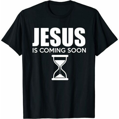 พระเยซูกําลังมา Soon เสื้อนับถอยหลัง Til Jesus เสื้อเสื้อยืด