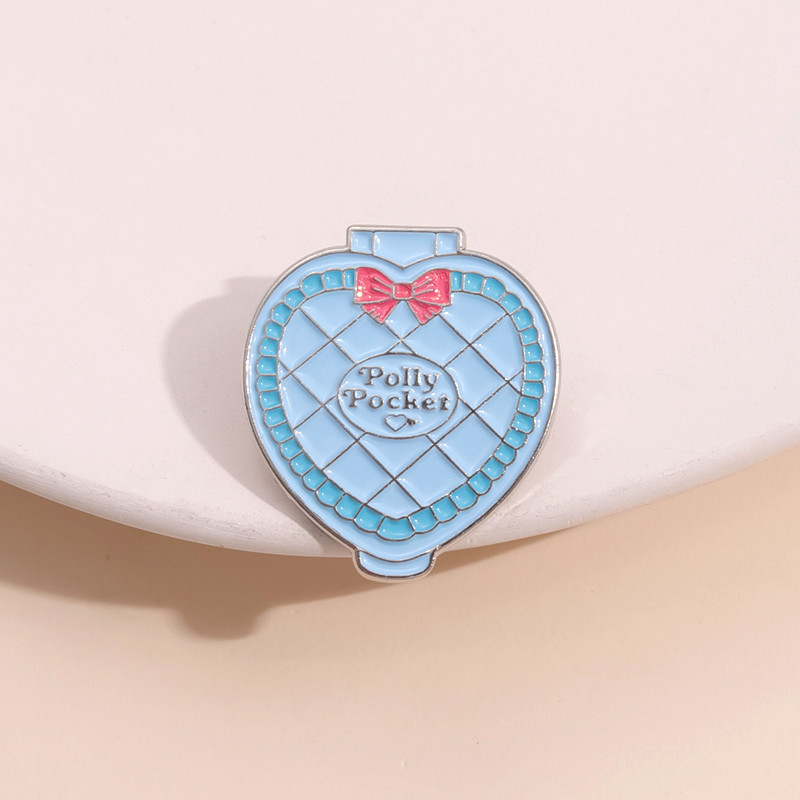 เข็มกลัดเคลือบ รูปกระเป๋าเสื้อ เหมาะกับของขวัญ สําหรับเพื่อน - รูปที่ 5