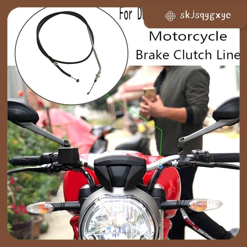【skjsqygxyc】สายควบคุมคลัทช์เบรก สําหรับรถจักรยานยนต์ Ducati Monsters 821 797