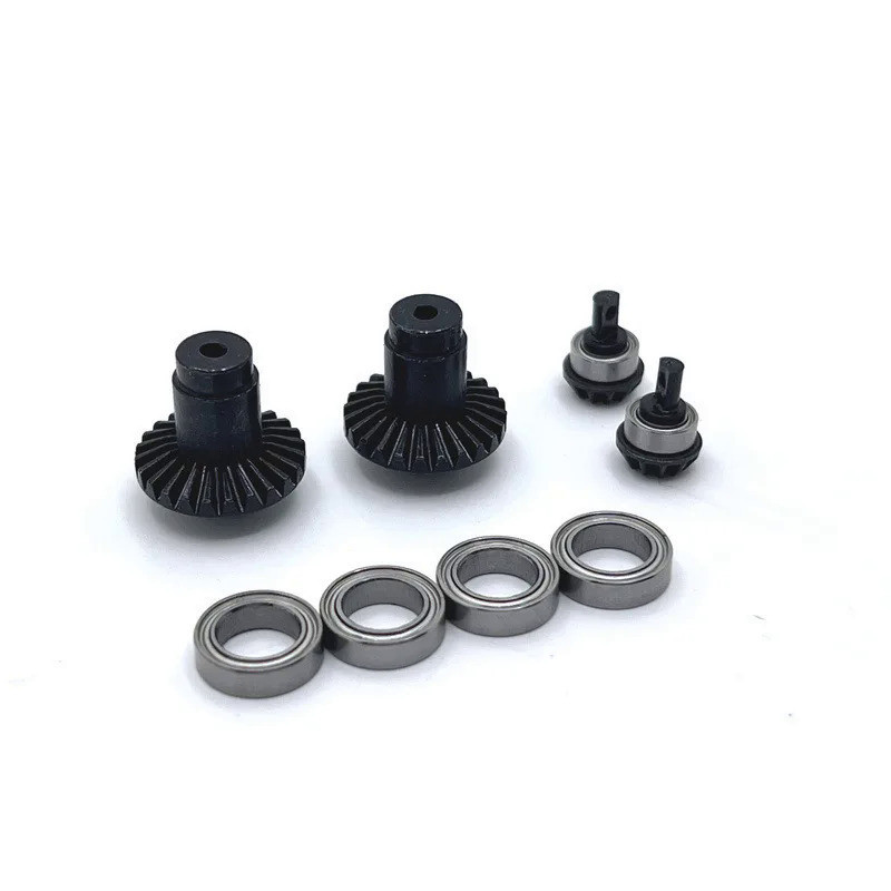 ตลับลูกปืนเพลาเหล็ก 24T 12T สําหรับรถบังคับ 1/10 FMS 1/24 FCX24 Xiaoqi Crusher K5