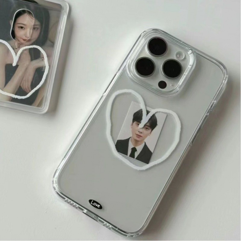เคสป้องกันโทรศัพท์มือถือใส แบบนิ่ม ขอบตรง กันกระแทก สําหรับ iPhone 15 14 13promax 12 11pro xr xsmax 7 8plus RRMV