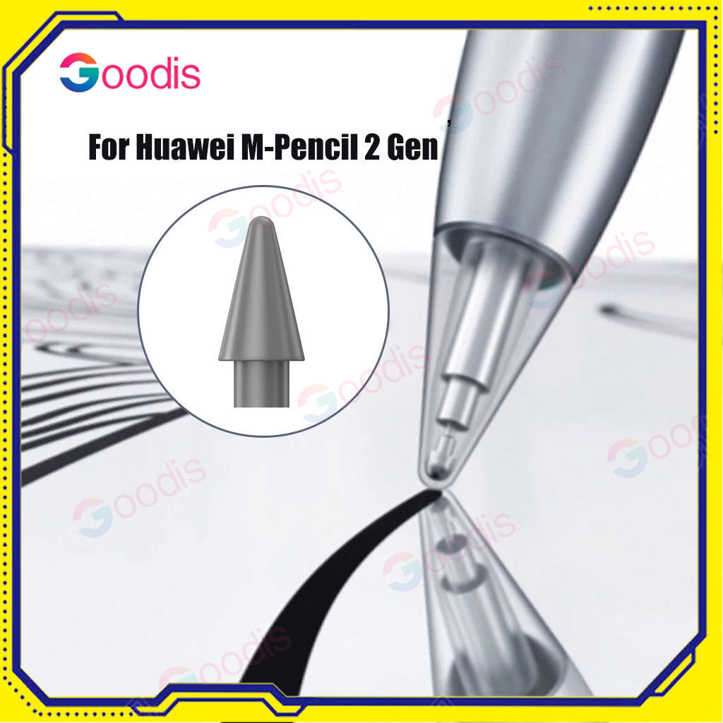 ปลายปากกาสไตลัส ชุบนิกเกิล แบบเปลี่ยน สําหรับ Huawei M-Pencil 2Generation