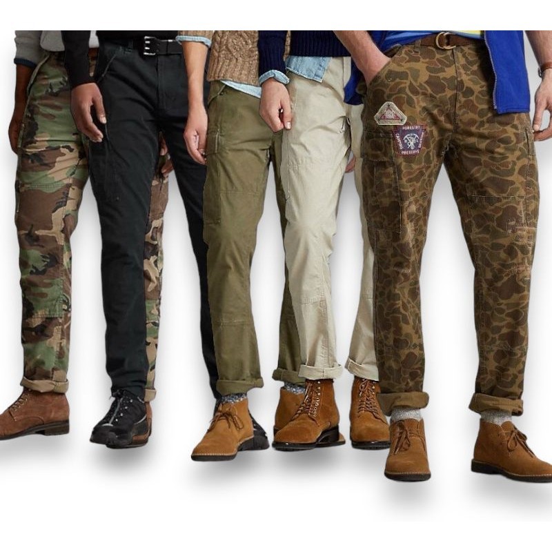 กางเกงคาร์โก้ PRL | กางเกง CARGO ยาว PRL V2 ดั้งเดิม