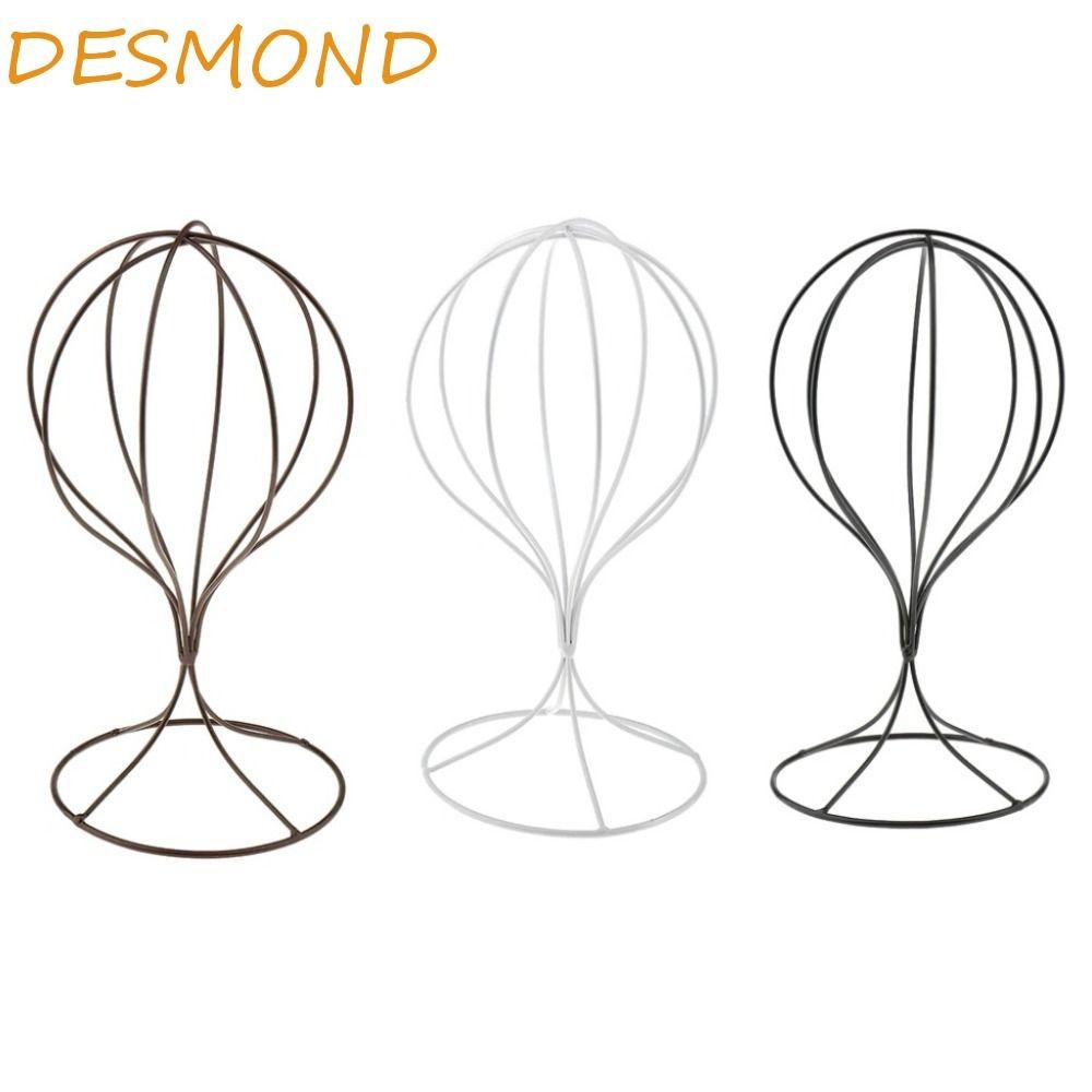 Desmond ขาตั้งโลหะ 3 สี สําหรับวางวิกผม หมวก วิกผม