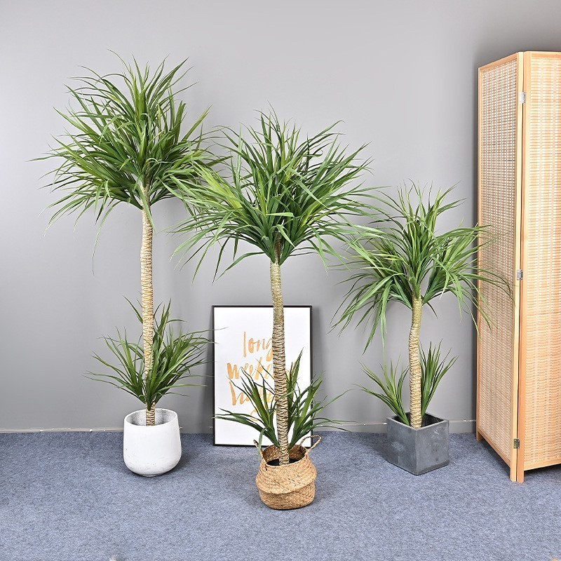 ต้นจันทร์หอม ต้นไม้ปลอม แต่งบ้าน งานเกรดA โดนแดด โดนฝนได้ (พร้อมส่งในไทย) plant-L(HOM)