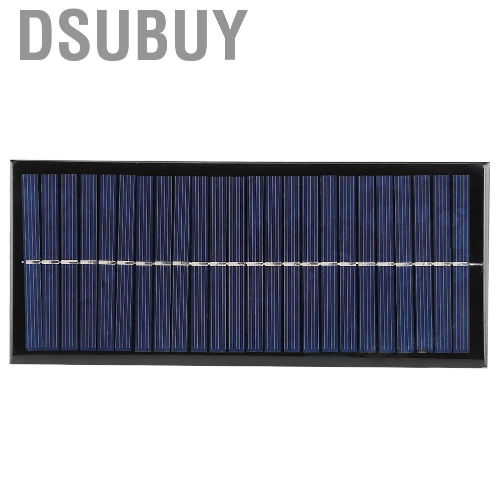Dsubuy Durable Solar Panel Board 2.5W Home Lighting For Rechargeable