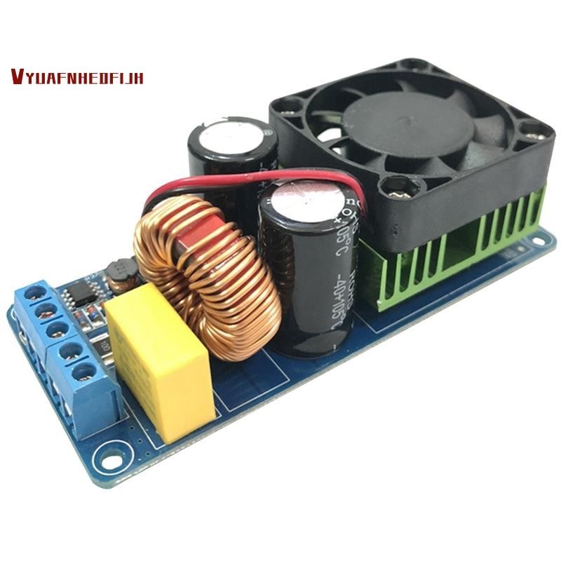 【vyuafnhedfijh 】IRS2092S High Power Class D HIFI Mono Digital Power Amplifier Board 500W 58-70V