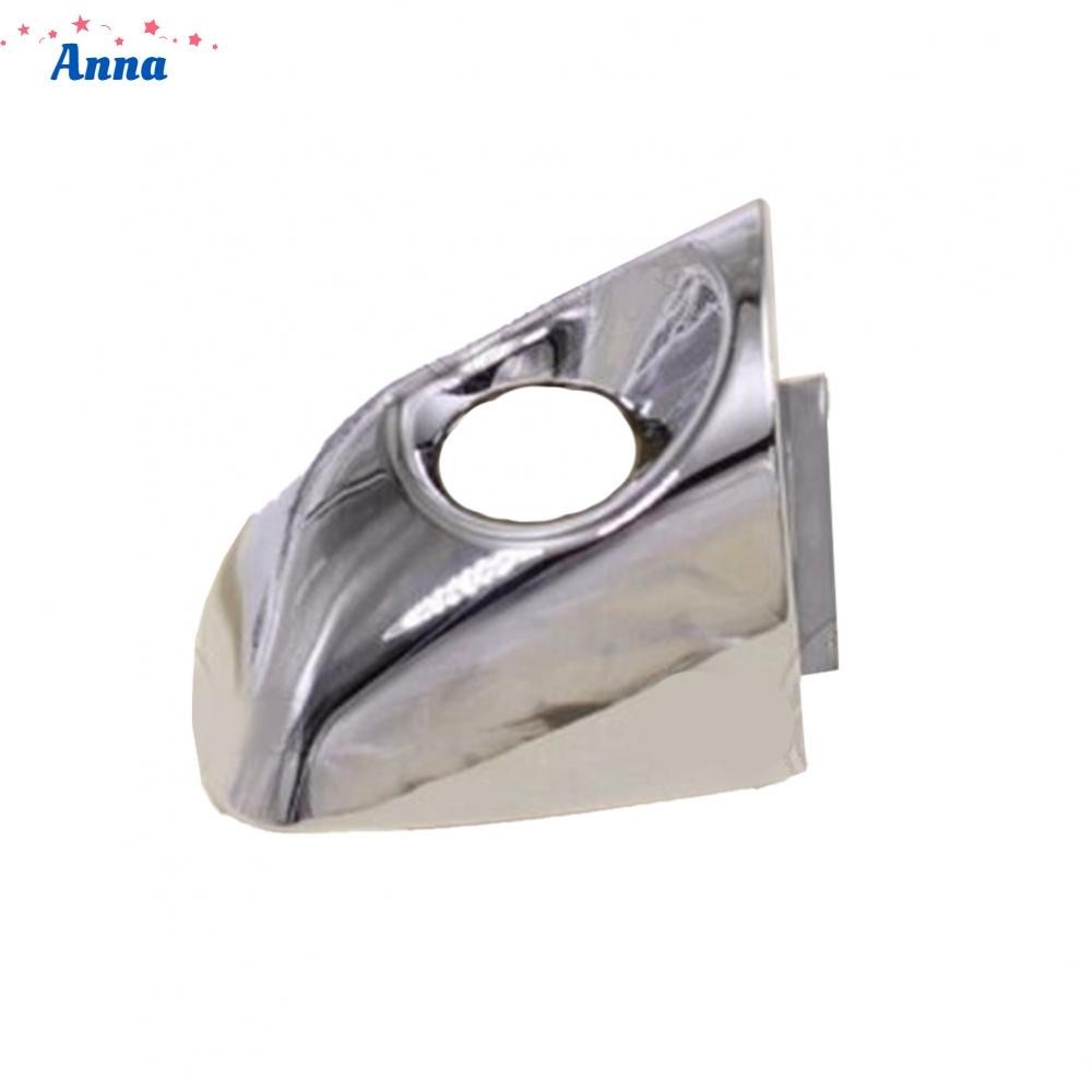 【Anna】Door Handle Cap Car Door Handle Exterior Left Side Plastic Silver 2013-2019