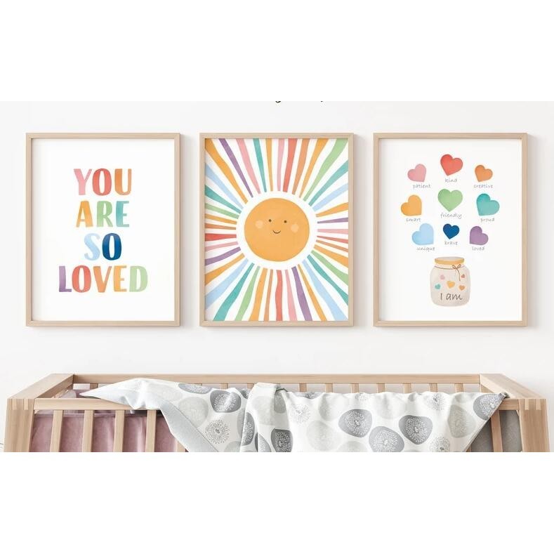 บวกโปสเตอร ์ Homeschool พิมพ ์ Montessori ห ้ องเรียน Decor เด ็ กวัยหัดเดิน Playroom ผ ้ าใบภาพภาพวาด