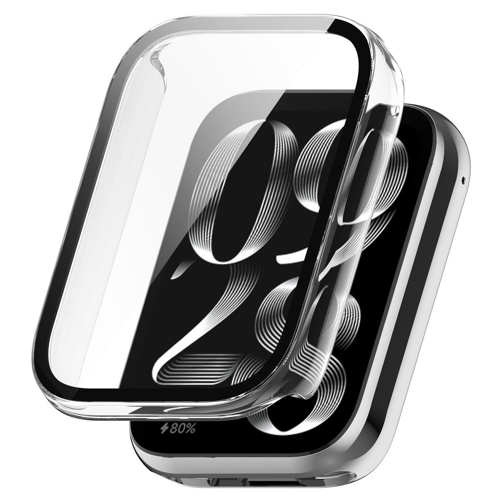 เคสป้องกันหน้าจอ PC พร้อมฟิล์มกันรอย แบบเต็มจอ สําหรับ Xiaomi Mi Band 8 Pro ราคา ถูกที่สุด ดีลบีเคเค แกลเลอรีภาพที่ 5