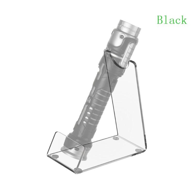 สีดํา Lightsaber Stand ที ่ วางแผ ่ นอะคริลิคสําหรับโทรศัพท ์ Photo Lightsaber จอแสดงผล