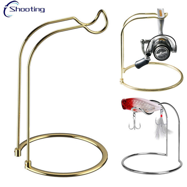ขายร ้ อน! Spinning Reel Rack ขาตั ้ งเกียร ์ ตกปลาชั ้ นวางรอกตกปลาอุปกรณ ์ เสริมรอกตกปลาขาตั ้ งเกียร ์ Spinning