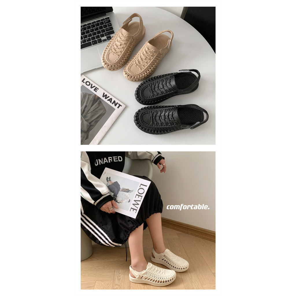 พร้อมส่ง🚚รองเท้าแตะรัดส้นผู้ชาย แฟชั่น สไตล์โรมัน เย็นสบาย รองเท้าชายหาด ลำลอง ฤดูร้อน กันลื่น นำเข้าราคาถูก C-011