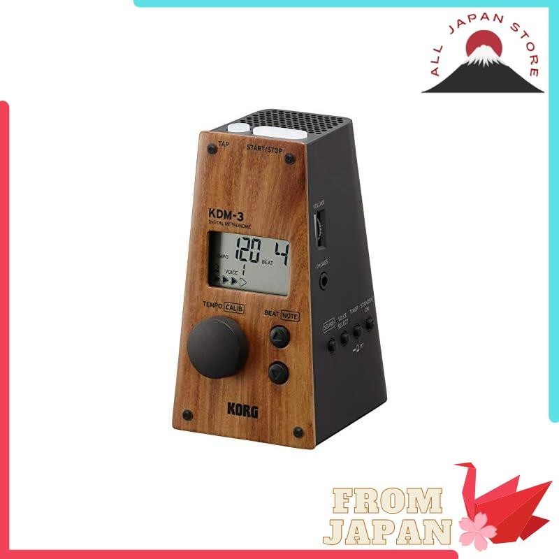 KORG metronome KDM-3-WDBK Wood Face Model