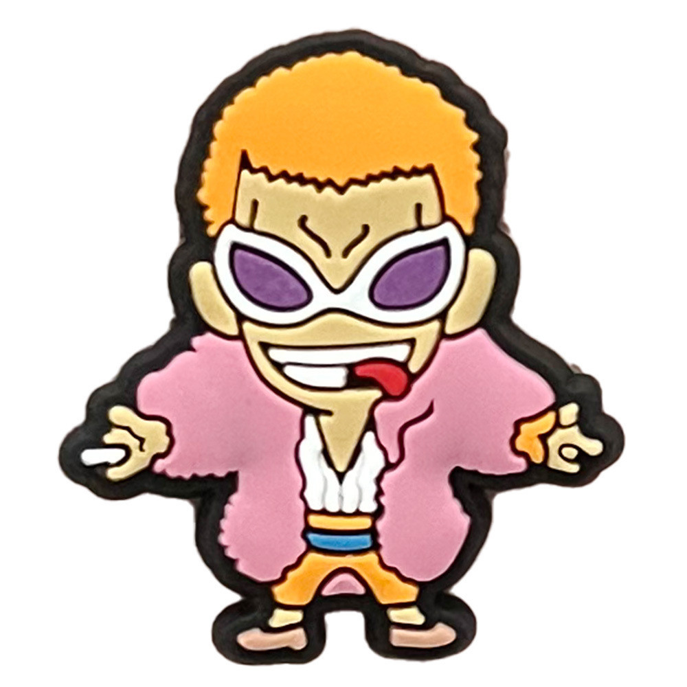 Crocs Jibbitz Animation ONE PIECE การ์ตูน DIY Clog Charms Pins สําหรับรองเท้า Crocs Charms