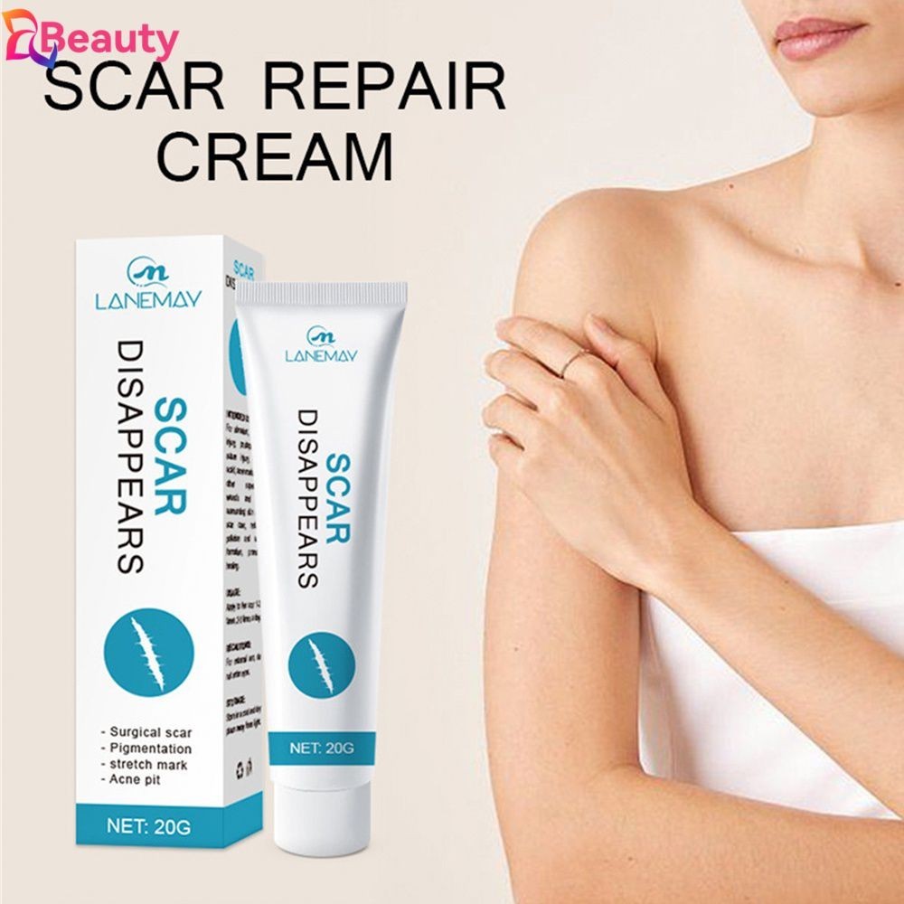 LANEMAY Repair Scars Maternal Scar Care Stretch Mark Repair Cream 20g ผลิตภัณฑ์ดูแลผิวสำหรับคลอดบุตร Stretch Mark Repair Gel Smooth And Delicate Scar Cream ครีมทาแผลเป็น GOODDAY