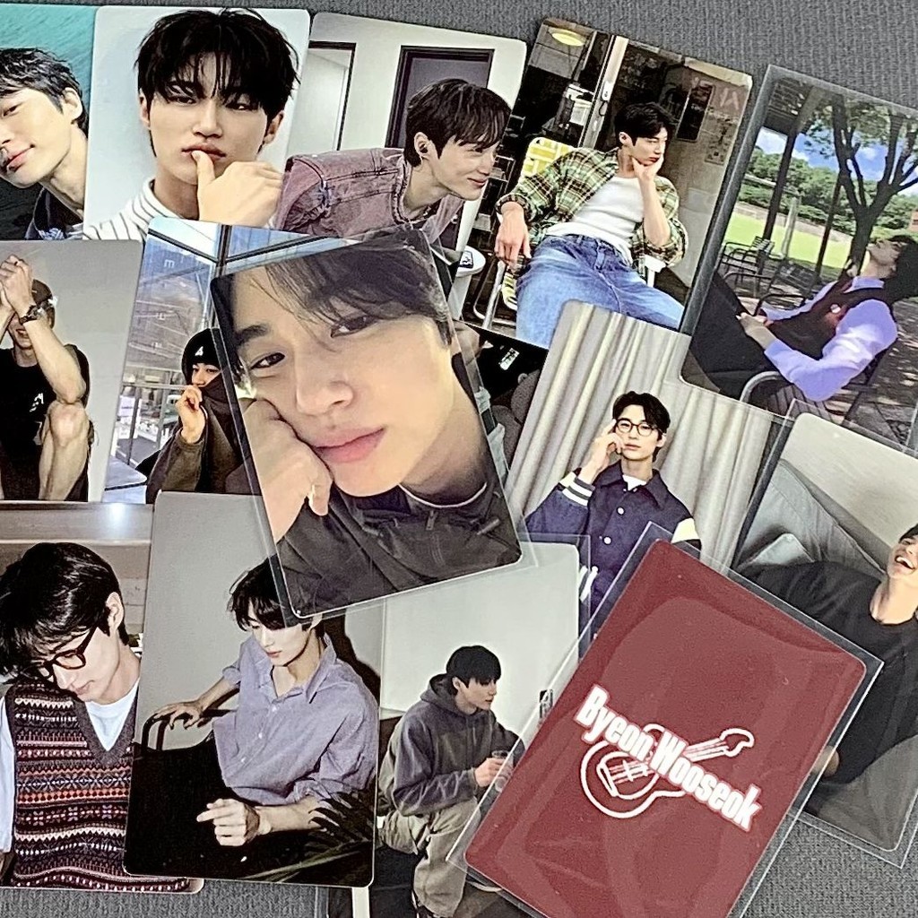 ไพ่ออยอน Byeon woo-seok 36 ชิ้น ของสะสมไอดอล ภาพถ่ายนักวิ่งน่ารัก การ์ด LOMO