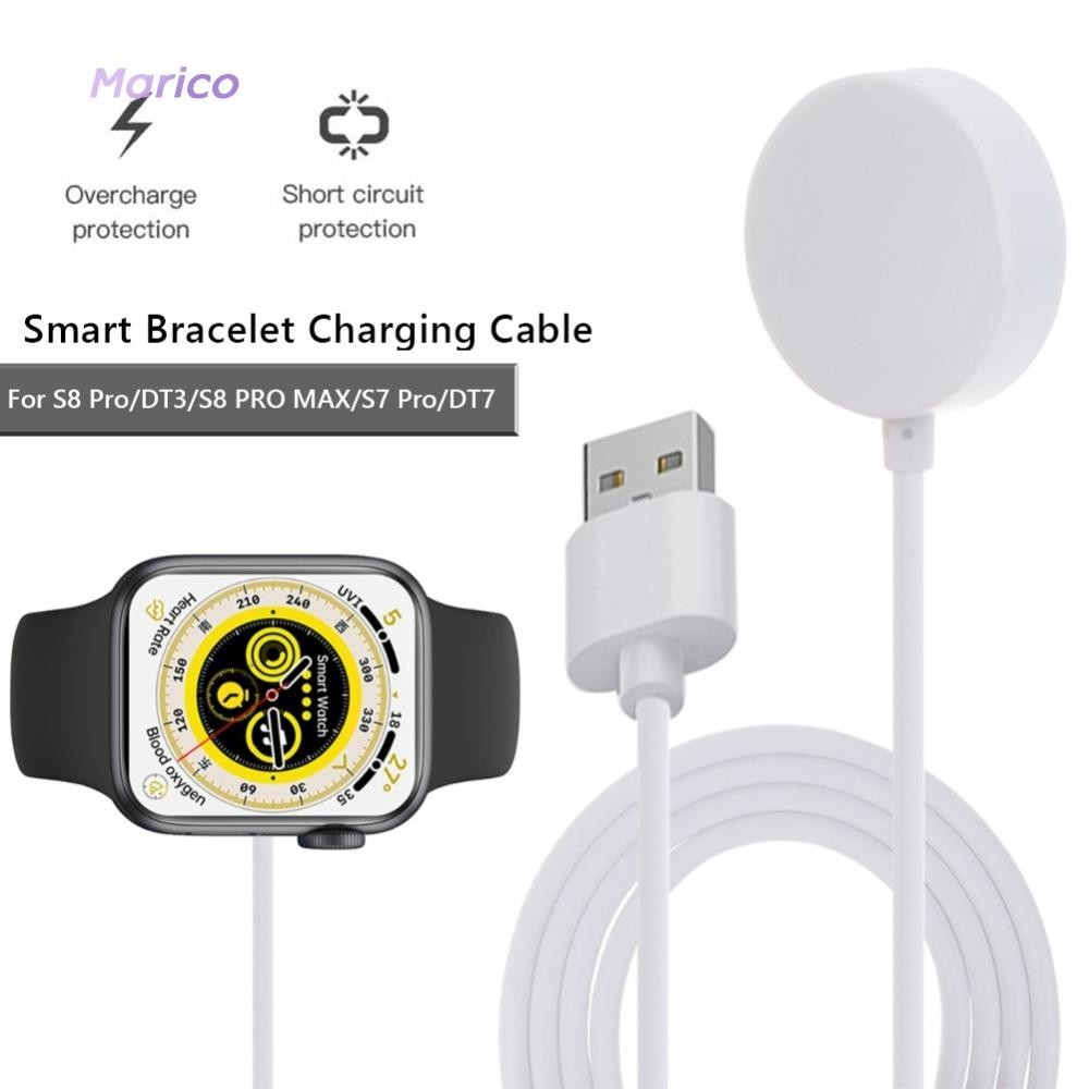 5v USB Magnetic Charging Stand Smartwatch Charger สําหรับ S8 PRO/DT3/S8 PRO MAX [Marico.th ]