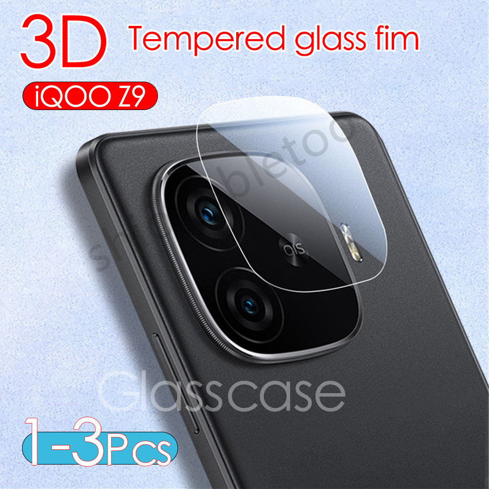 1-3 ชิ้น 3D 9H โค้งกระจกนิรภัยสําหรับ Vivo iQOO Z9 X Turbo Z9Turbo iQOOZ9X iQOOZ9Turbo V2361A V2353A