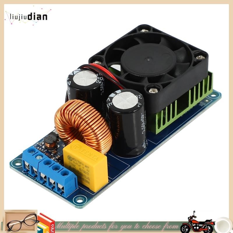 【 Liujiudian.th 】IRS2092S 500W Mono Channel เครื ่ องขยายเสียงดิจิตอล Class D HIFI Power Amp