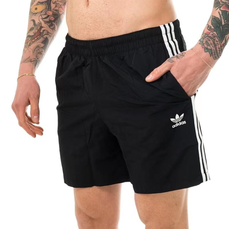 Adidas Originals Men 's Embroidered Logo Quick-drying Athletic Casual Shorts