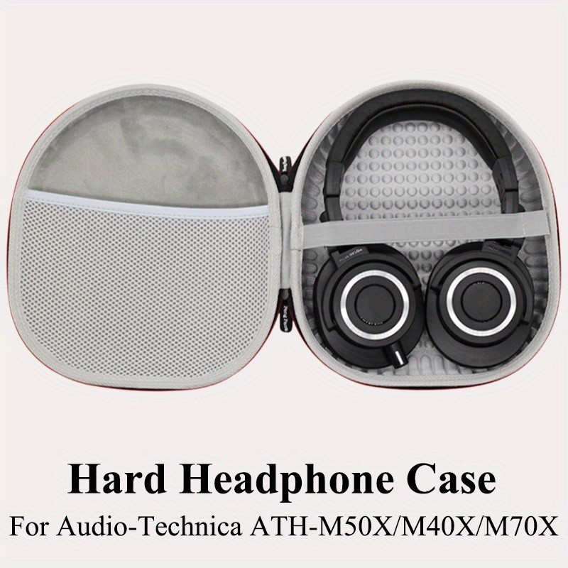 Hard หูฟังสําหรับ Audio-Technica ATH-M50X / M40X / M70X / MSR7 / WS550 / WS1100is หูฟัง,EVA Hard Sto