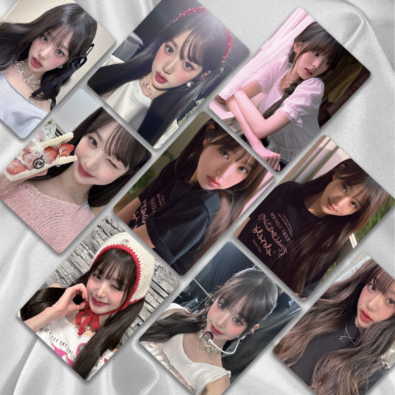 50-119pcs IVE SWITCH โฮโลแกรมเลเซอร์ Lomo การ์ด DIVE SCOUT 3rd FAN CLUB Photocards WONYOUNG SOLO YUJ