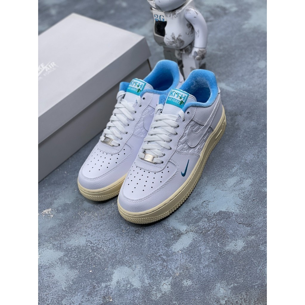 Nike air force 1 '07 low "off white co รองเท ้ าผ ้ าใบแบรนด ์ 3m