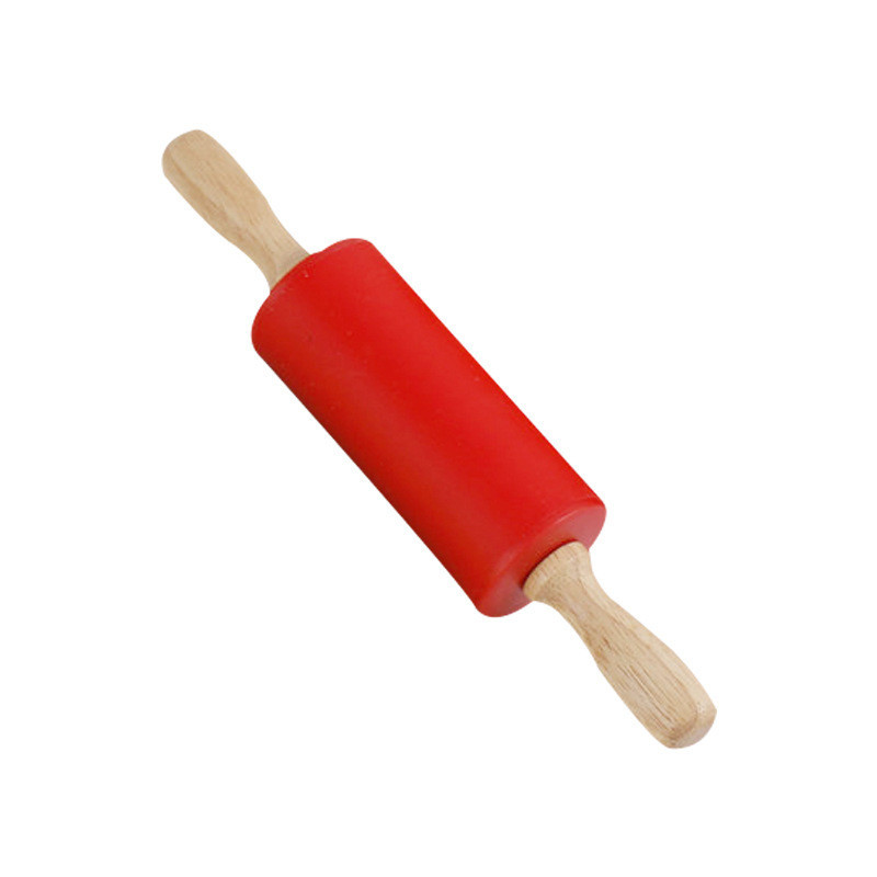 ความรุนแรง Non-Stick ซิลิโคน Rolling Pin ไม้ Handle Pastry Dough แป้ง Roller ครัวทําอาหารเบเกอรี่เครื่องมือสําหรับพาสต้าคุกกี้แป้ง ราคา ถูกที่สุด ดีลบีเคเค แกลเลอรีภาพที่ 7