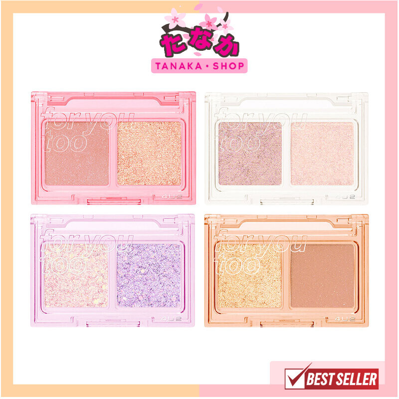 🔥แท้/ถูกที่สุด/ไลฟ์ทุกวัน🔥4U2 For You Too Eyeshadow 1.8g โฟร์ยูทู อายแชโดว์เนื้อแมทและเนื้อเจลลี่.