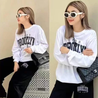 เซ็ท2ชิ้น ชุดเช็ตผู้หญิง เสื้อแขนยาว+ขายาว งานเท่เท่ มาใหม่