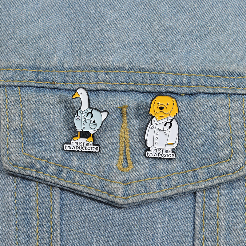 2-7 ชิ้น/เซ็ตสัตว์กบแมว Pins ชุดเข็มกลัดการ์ตูน Sloth รูปที่ 7