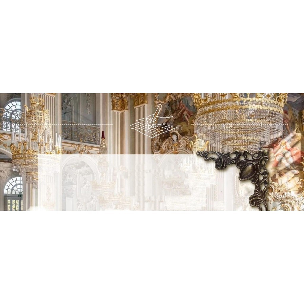 Jianwu 24 แผ ่ น Baroque Series Vintage Hollow มุมวัสดุ Collage สติกเกอร ์ Creative DIY Journal Scrapbooking เครื ่ องเขียน - รูปที่ 4