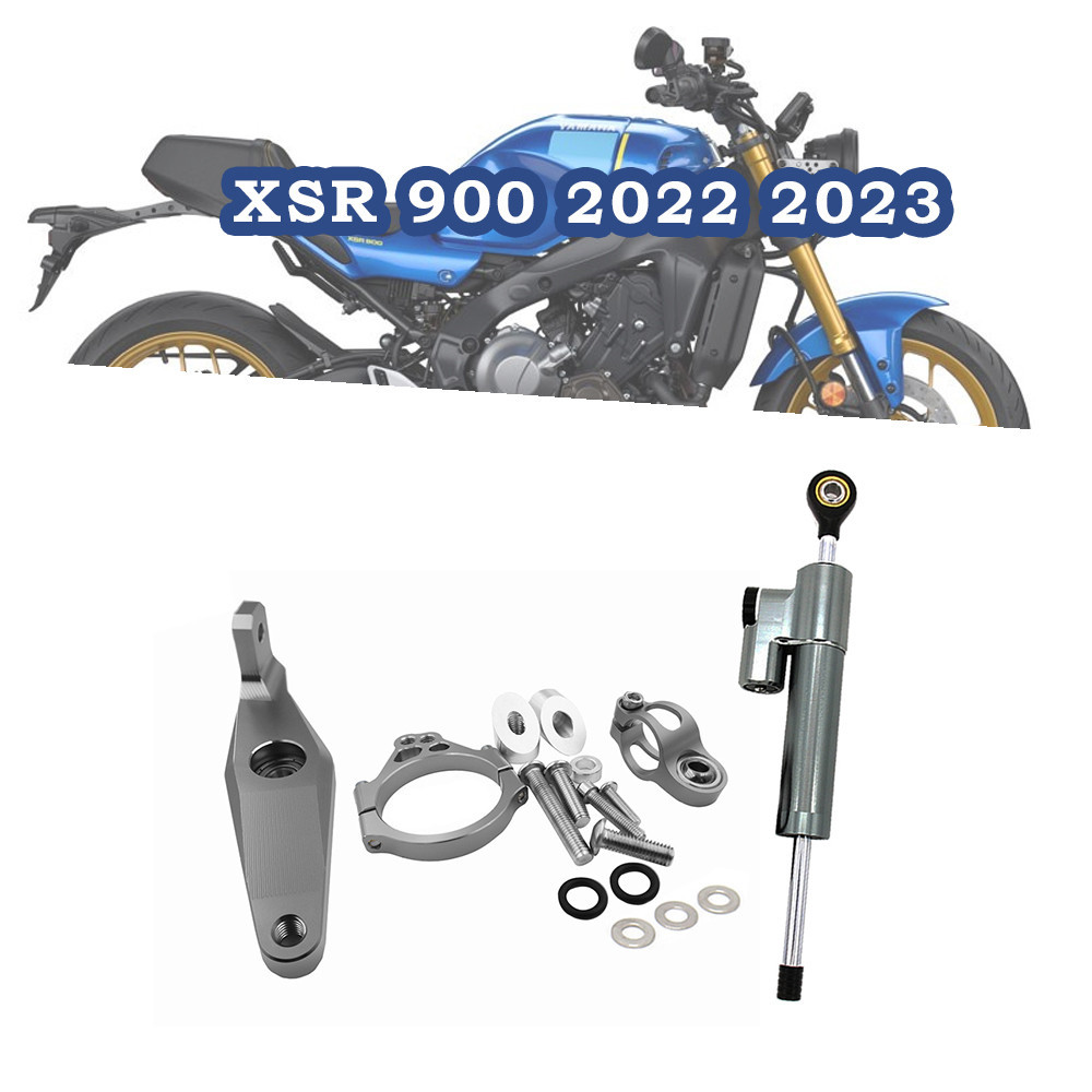 สําหรับ XSR900 XSR 900 xsr 900 2022 2023 รถจักรยานยนต์พวงมาลัย Stabilizer Damper Bracket ชุดติดตั้ง 