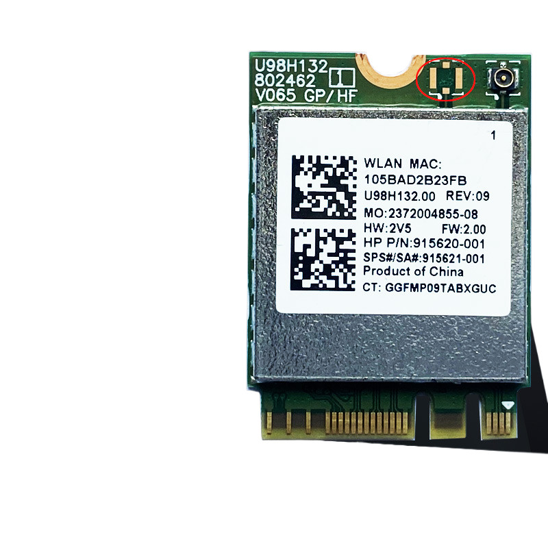 เหมาะสําหรับ HP RTL8821CE AC การ์ดเครือข่ายไร้สาย 433M + 4.2 บลูทูธ 915621-001