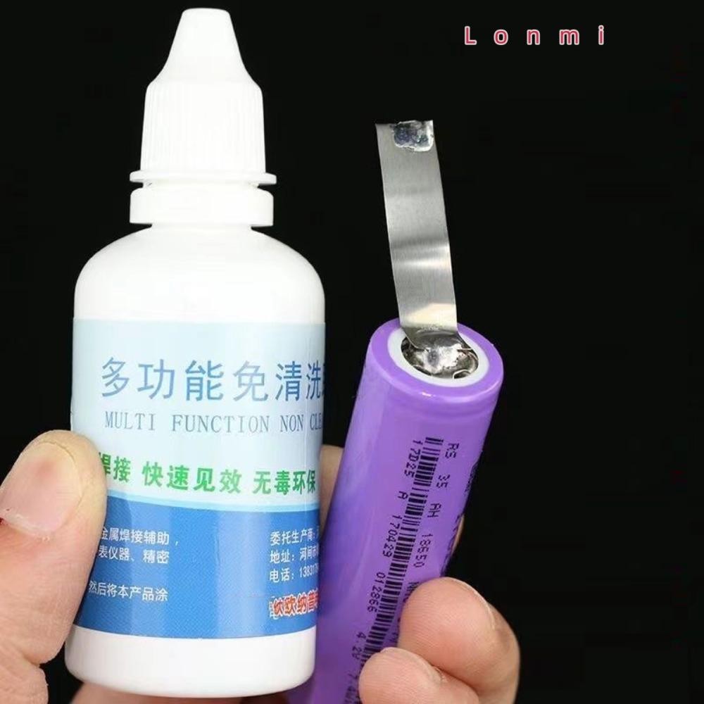 Lonmi ฟลักซ์สแตนเลส,ซ่อมด่วนแบตเตอรี่อิเล็กโทรดบัดกรีสะอาดฟรีบัดกรีฟลักซ์,มัลติฟังก์ชั่50มิลลิลิตรบัดกรีฟลักซ์ของเหลวโลหะบัดกรีช่วย