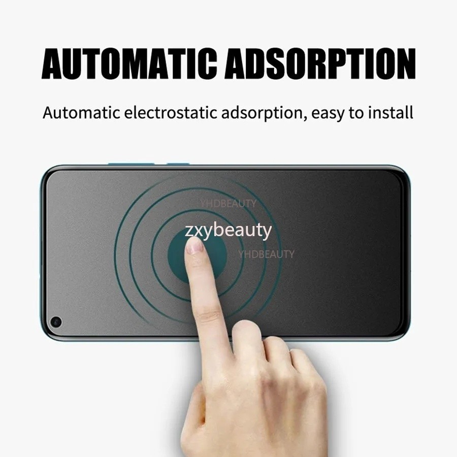 2in1 Matte Screen Protector สําหรับ IQOO Z9 Turbo Z9X 5G 2024 กระจกนิรภัย Frosted Anti-ลายนิ้วมือกล้องฟิล์มสําหรับ iqooZ9 iqooZ9X Z9Turbo iqooZ9Turbo ฟิล์มป้องกัน