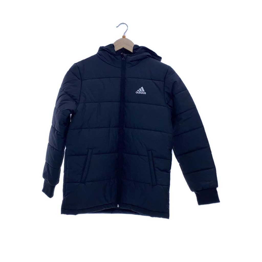 adidas kids jacket 160cm polyester BLK Direct from Japan Secondhand