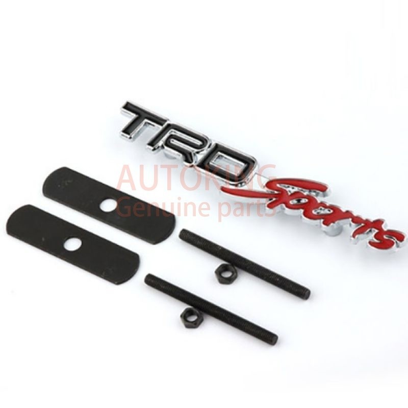 รถ 3D Badge Front Grille Emblem TRD สติ ๊ กเกอร ์ กีฬา