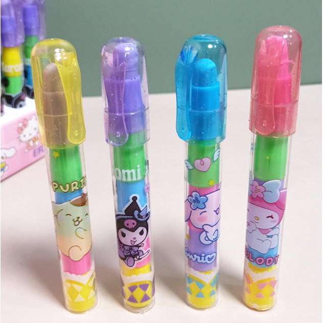 ยางลบเปลี่ยนไส้ ยางลบต่อไส้ S0319 ยางลบดินสอ ลายการ์ตูน หลากหลายแบบ น่ารักมาก คุณภาพดี - 3