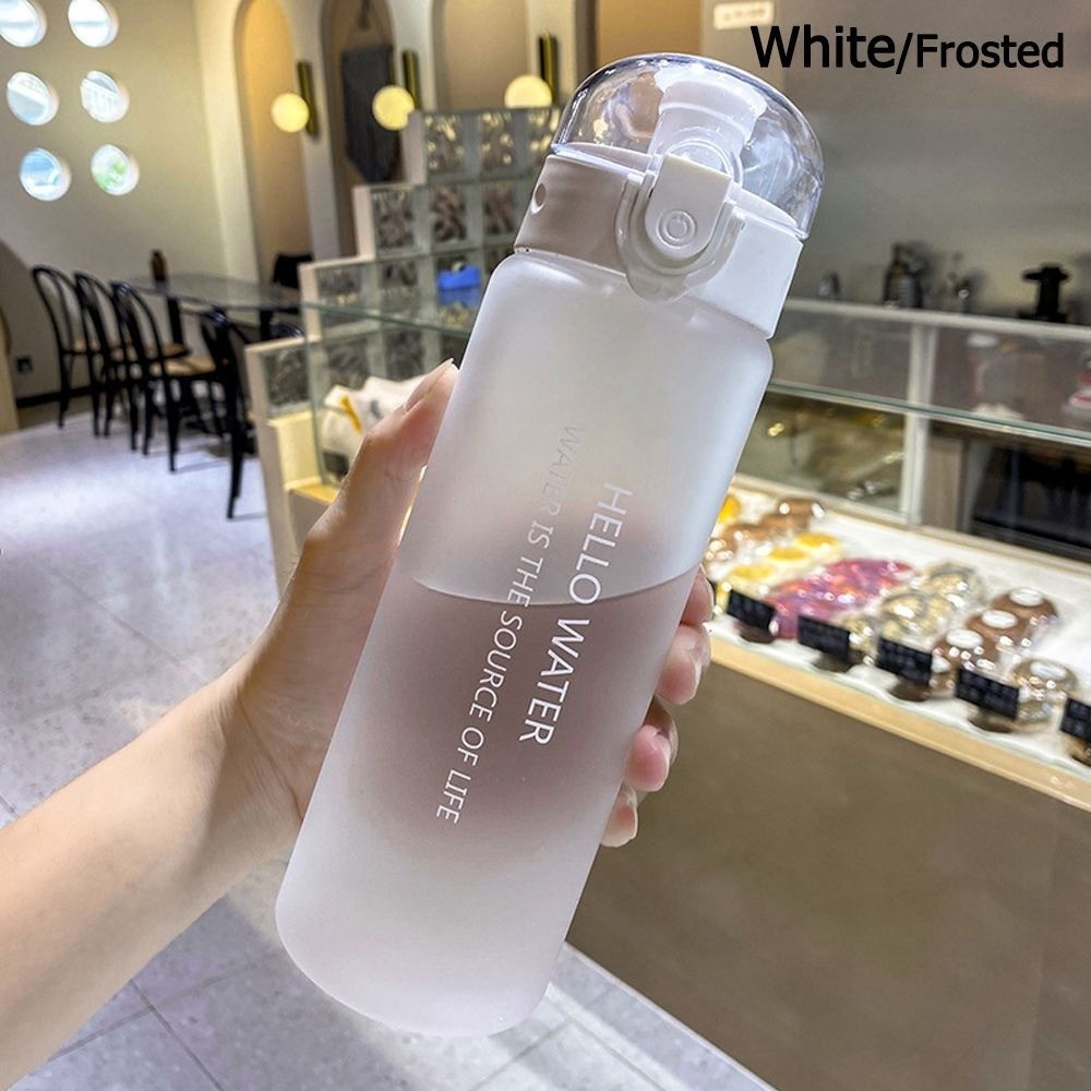 Frosted Sport Water Bottle BPA Free 780ml (READY WHITE)