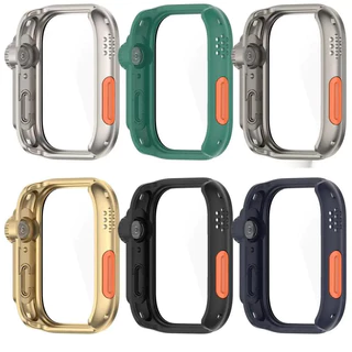 กระจกนิรภัย สําหรับ Huawei Watch Fit 5 5Pro สมาร์ทสายนาฬิกาฝาครอบป้องกันกันชน สําหรับ Huawei Watch Fit 4 ป้องกันหน้าจอกรอบเชลล์ As ultra2