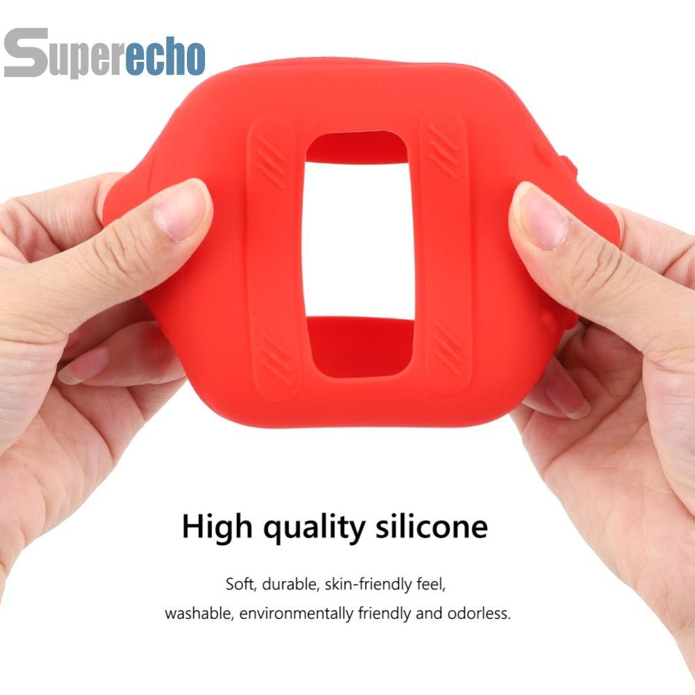เคสซิลิโคนลําโพงป ้ องกันรอยขีดข ่ วนพร ้ อมคาราบิเนอร ์ สําหรับ JBL GO 4 [suprecho.th ]