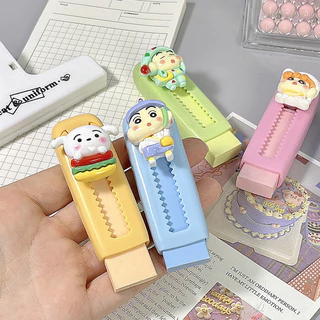 Crayon Shin-chan ยางลบ Retractable ยางลบ High-Appearance Clean Non-Marking Non-Scum นักเรียน Exam ภาพวาดยางลบ