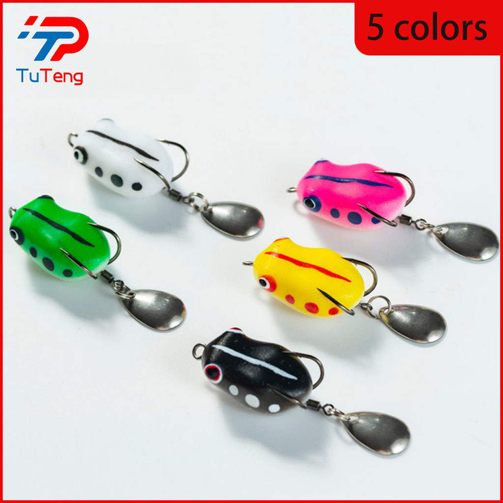 Thai Mini Lei Frog 3.5cm/3.5G เหยื ่ อไมโครสะท ้ อนแสงกบเหยื ่ ออ ่ อน