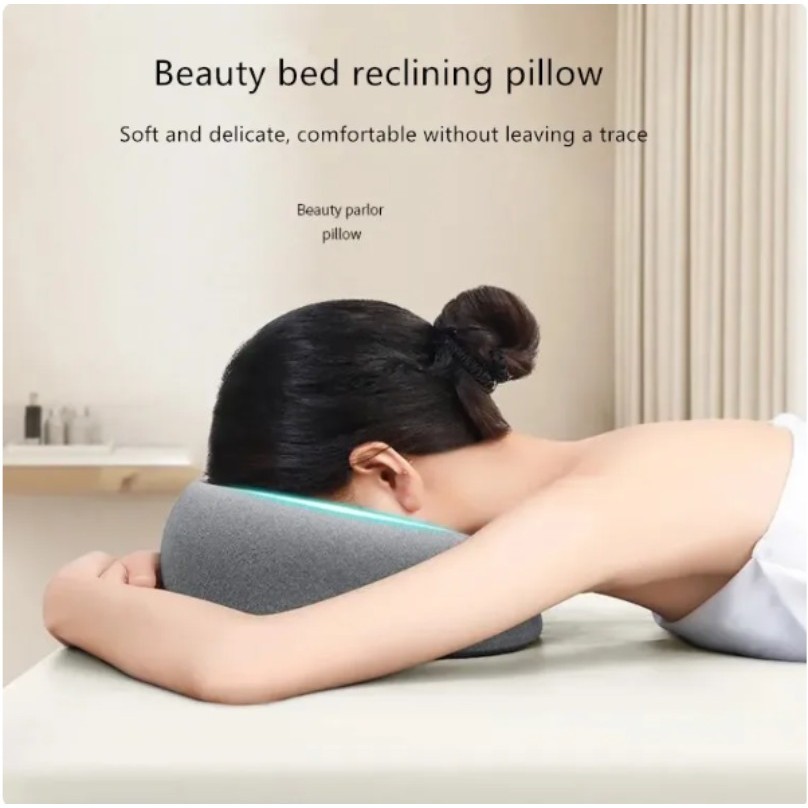 หมอนนอนเมมโมรี่โฟม Breathable Headrest Support Pillow หมอนนวดตัว หมอนพักผ่อนใบหน้า หมอนหนุนความงาม