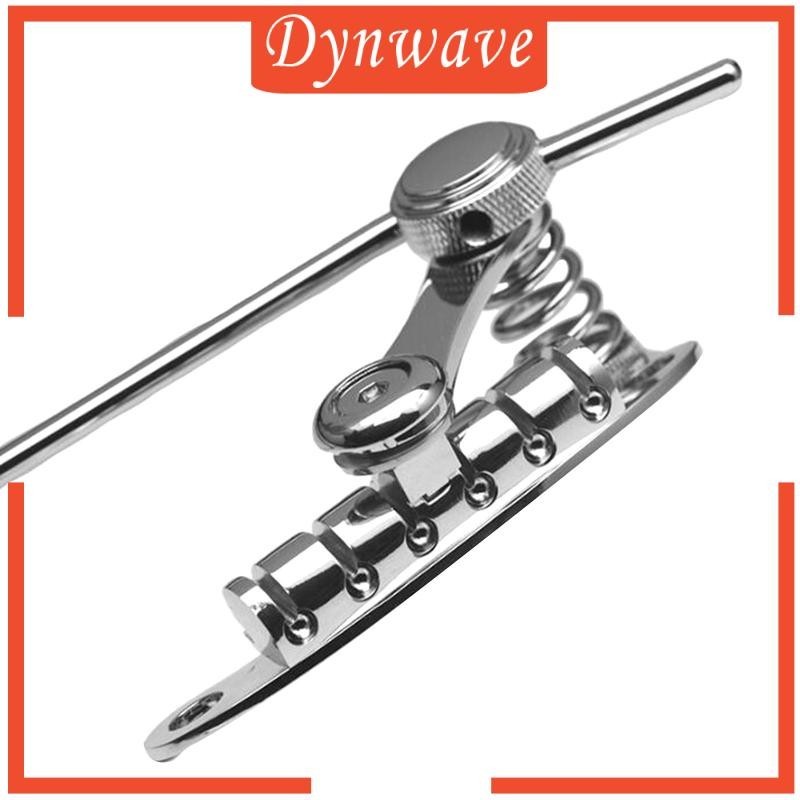 [Dynwave ] กีตาร ์ Tremolo Bridge, Metal Tailpiece, Tremolo Electric Guitar Bridge, สําหรับเปลี ่ ยน - รูปที่ 5