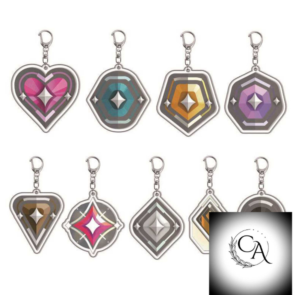 Valorant Cypher NS3 พวงกุญแจเกมอะคริลิคพร้อมตัวละครน่ารัก